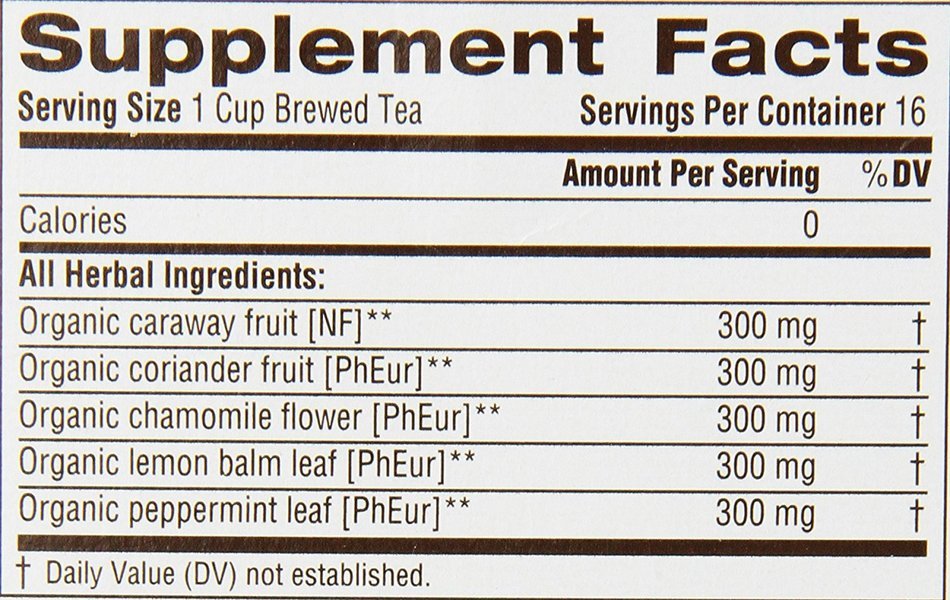 Traditional Medicinals Organic Ginger Aid Tea, 16 Tea Bags (Pack of 6) N13