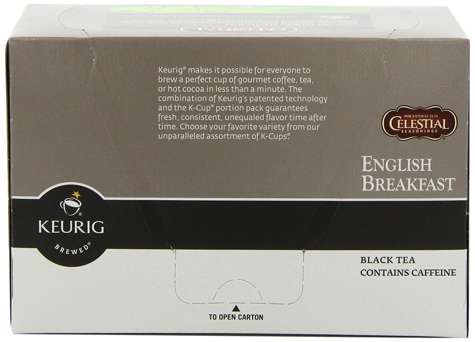 Celestial Seasonings India Spice Chai, K-Cup Portion Pack for Keurig K-Cup Brewers, 24-Count N13