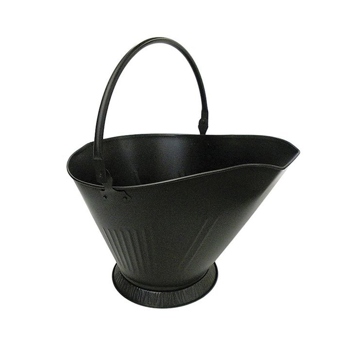 Shelter Logic Fireplace Coal Hod, Black