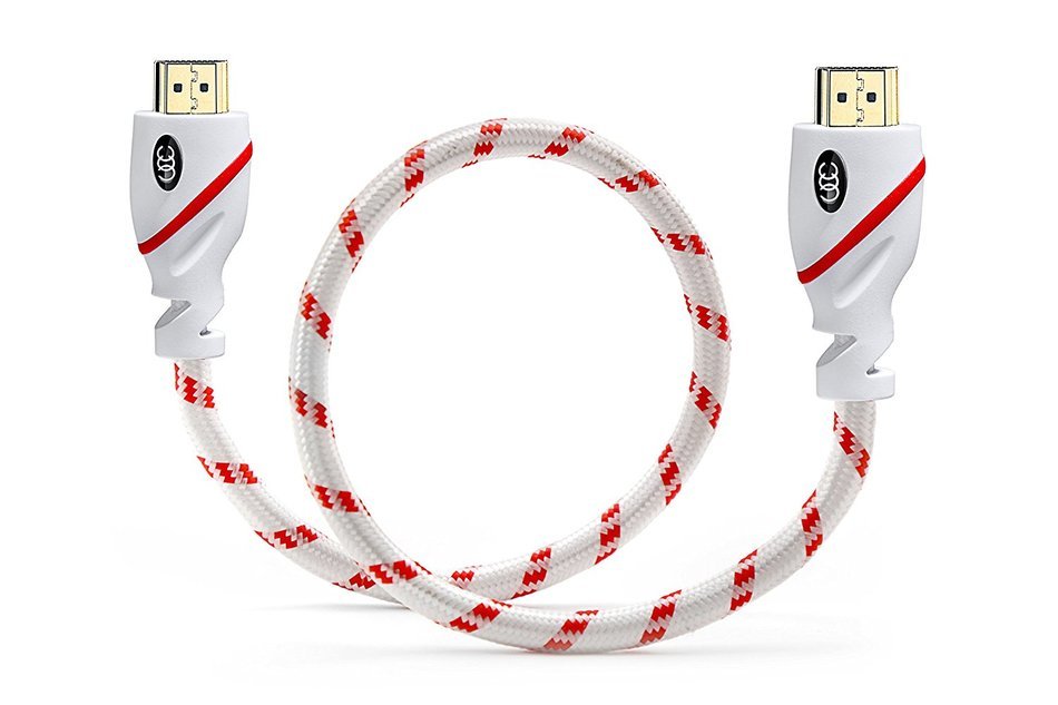 HDMI Cable 2.0 - 3 Feet 4K Ultra-High Speed ( 2-PK, 0.9 Meter ) Supports Ethernet Audio Return ( ARC ) Ultra HD...