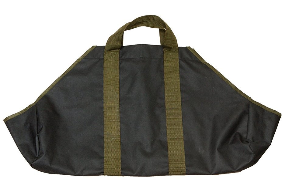 Heavy Duty Canvas Firewood Log Tote By SC Lifestyle N3