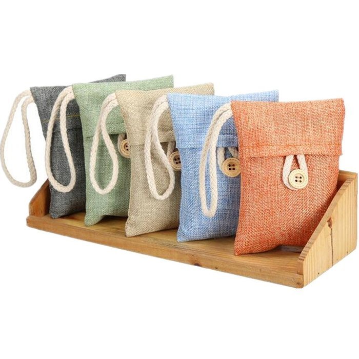QinLing bamboo charcoal Natural Air Purifying Bamboo Charcoal Bag/ Air Freshener 5Pack