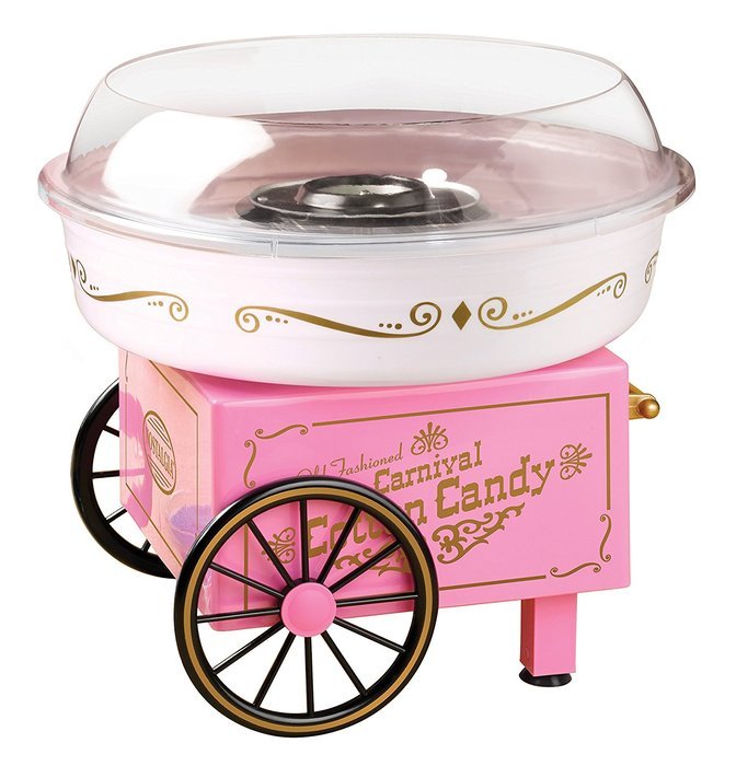 Nostalgia PCM305 Vintage Collection Hard & Sugar-Free Candy Cotton Candy Maker