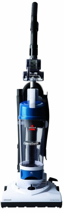 Bissell AeroSwift Compact Vacuum, Lightweight with Cyclonic Technology, Bottom Emptying Dirt Bin and Washable...