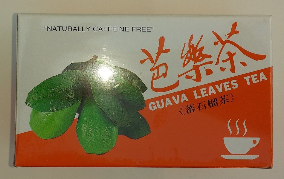 1 X GUAVA LEAVES TEA CAFFEINE FREE 20 TEA BAGS N2