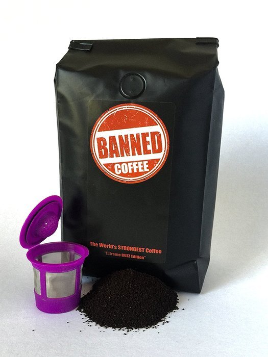 Banned Coffee | The Strongest Coffee in the world | Super Strong Caffeine Content | Our Best Medium Dark Roast... N17