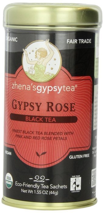 Zhena's Gypsy Tea, Gypsy Rose, 22 Count Tea Sachet, 1.55oz N5
