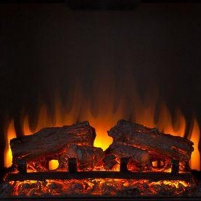 Carter 48 in. Convertible Electric Indoor Portable Corner Fireplace Heater in Cherry, Can Fit Flat TV up to 46... N6