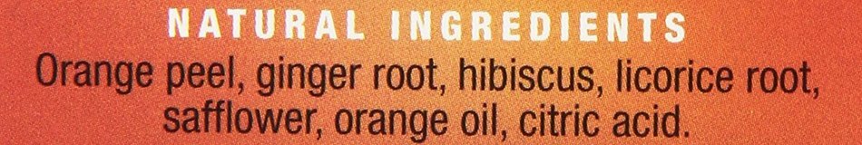 Stash Tea Sunny Orange Ginger Herbal Tea, 100 Count N5