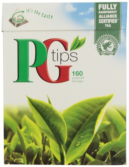 PG Tips, Pyramid Tea Bag, 160 Count Boxes N2