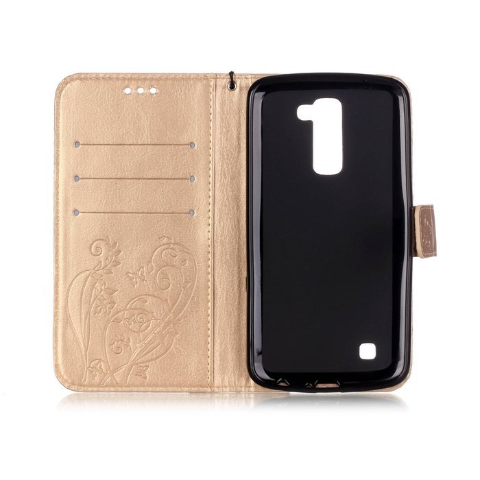 LG K10 Case, LG K10 Wallet Case,PHEZEN Cute Bear Don't Touch My Phone Design PU Leather Wallet Case Stand Flip... N22