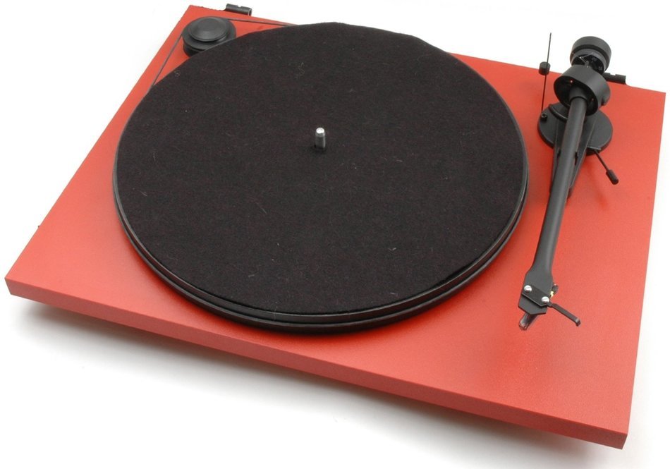 Pro-Ject Essentail II Turntable - Matte Red N6