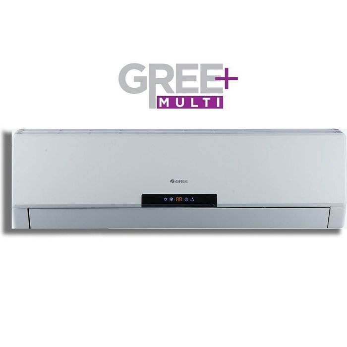 Gree +Multi Penta-Zone Mini Split Ductless Split 42,000 BTU Inverter Heat 9k 9k 9k 9k 12k