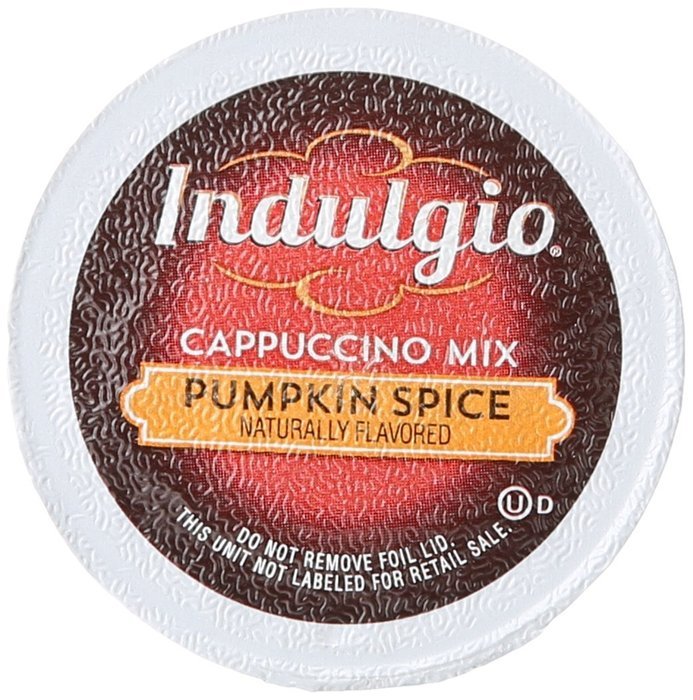 Indulgio French Vanilla Cappuccino Single Serve K-cup, 42 Count (Compatible with 2.0 Keurig Brewers) N54