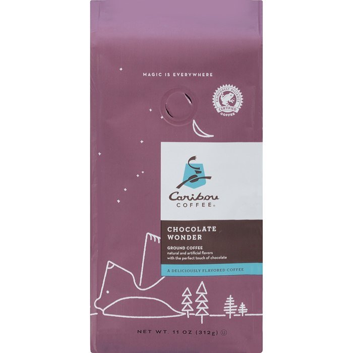 Caribou Coffee Mahogany Whole Bean, 12 Ounce Bag N96