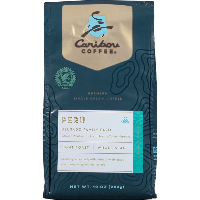 Caribou Coffee Mahogany Whole Bean, 12 Ounce Bag N98