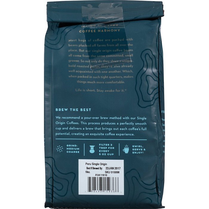 Caribou Coffee Mahogany Whole Bean, 12 Ounce Bag N99