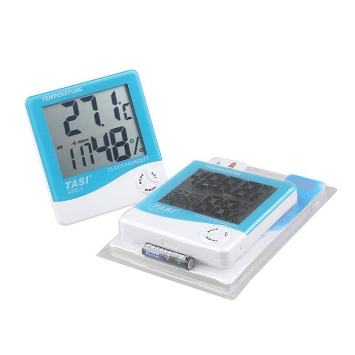 TASI LCD Display Temperature Humidity Meter Thermometer Home Comfort Monitor N3