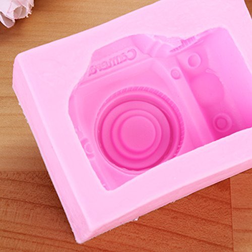 "Camera Silicone Soap Mold Fondant Chocolate Clay Mould" shopping N3