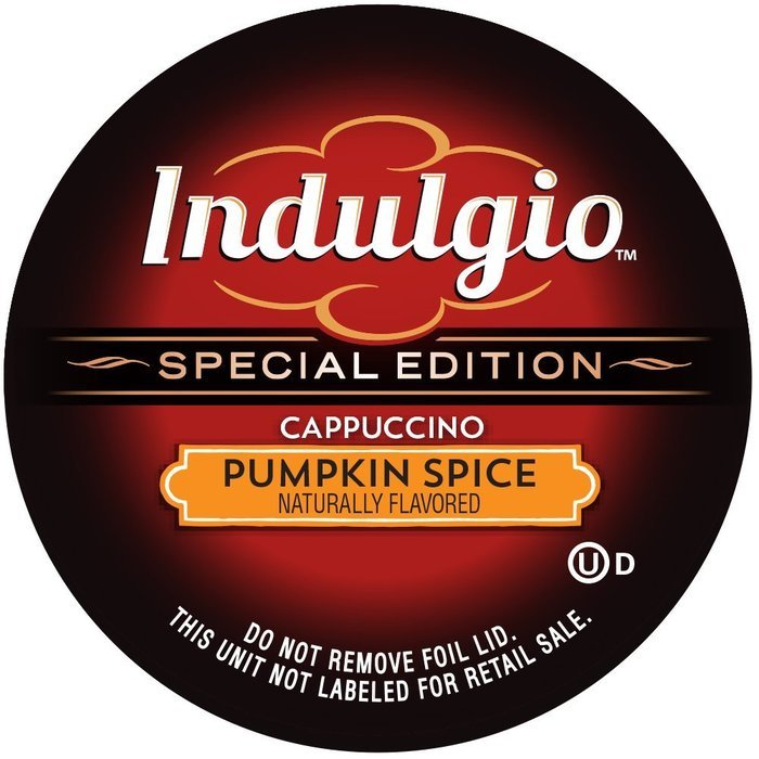 Indulgio French Vanilla Cappuccino Single Serve K-cup, 42 Count (Compatible with 2.0 Keurig Brewers) N71