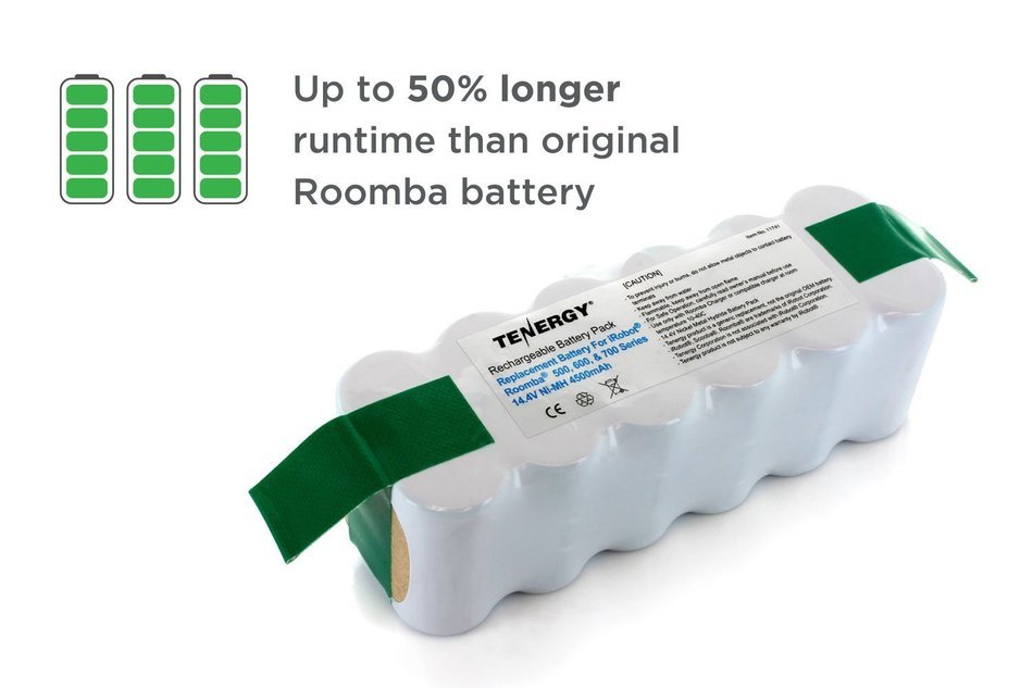 Tenergy Replacement Battery for iRobot R3 500, 600, 700 & 800 series 14.4V APS Battery N3