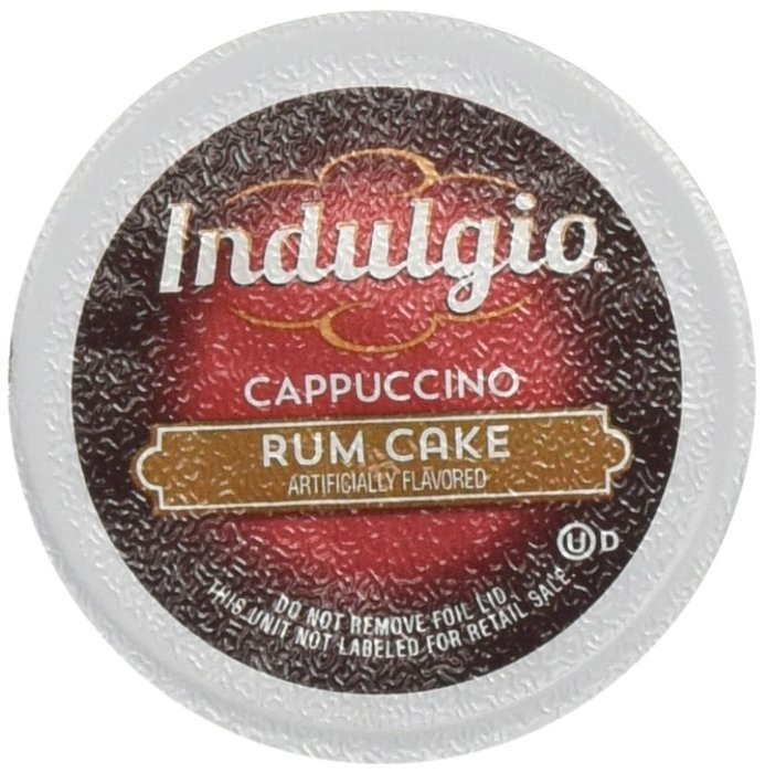 Indulgio French Vanilla Cappuccino Single Serve K-cup, 42 Count (Compatible with 2.0 Keurig Brewers) N77