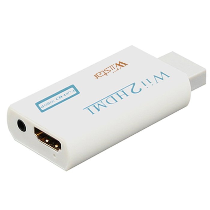 Wiistar Wii to HDMI Converter Output Video Audio Adapter HDMI Converter - Supports All Wii Display Modes to 720P... N2