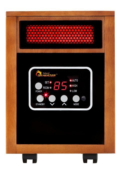 Dr Infrared Heater Portable Space Heater, 1500-Watt N8