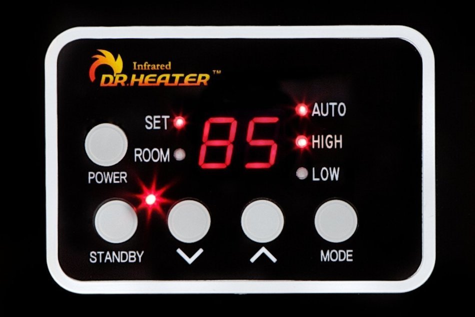 Dr Infrared Heater Portable Space Heater, 1500-Watt N9