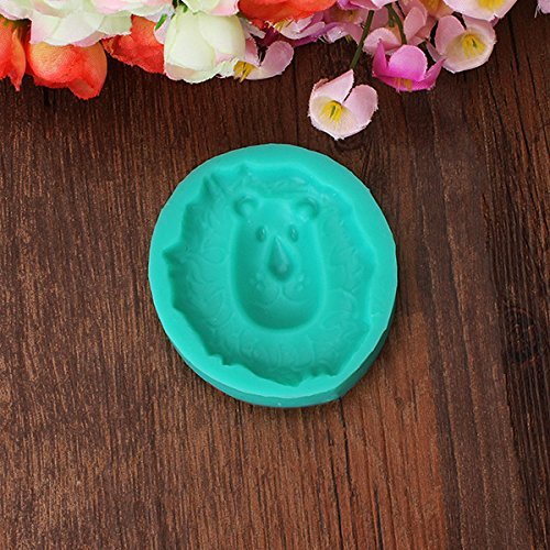 "3D Cute Lion Head Silicone Mold Cake Decorating Silicone Mould" shopping