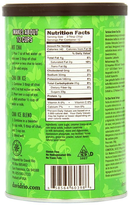 David Rio Chai Mix, Tiger Spice, 14 Ounce N35