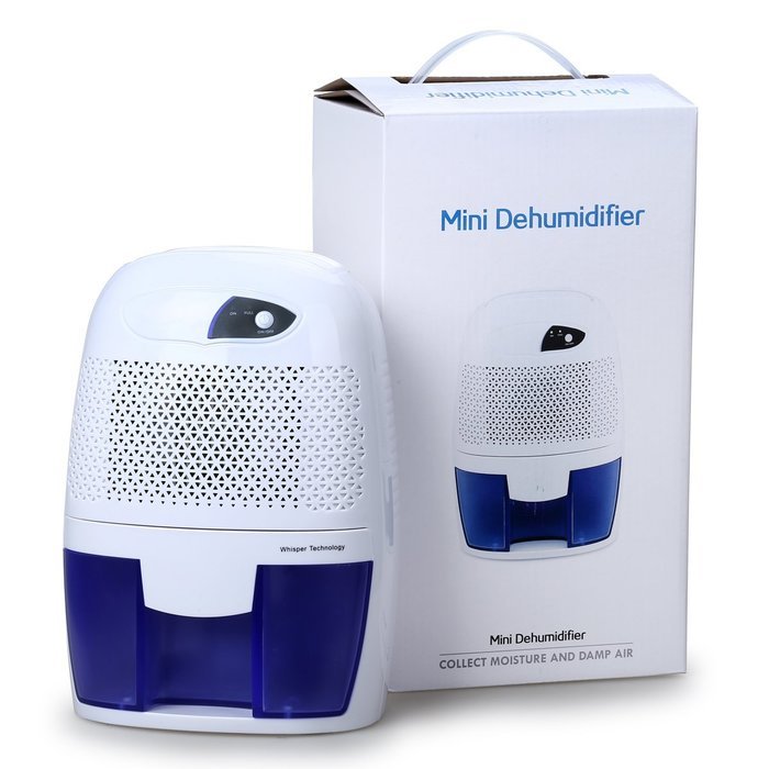 KEDSUM FCC Approved Small Thermo-Electric Dehumidifier, 108 Square Feet for Small Laundry Room, Bedroom,Kitchen... N6