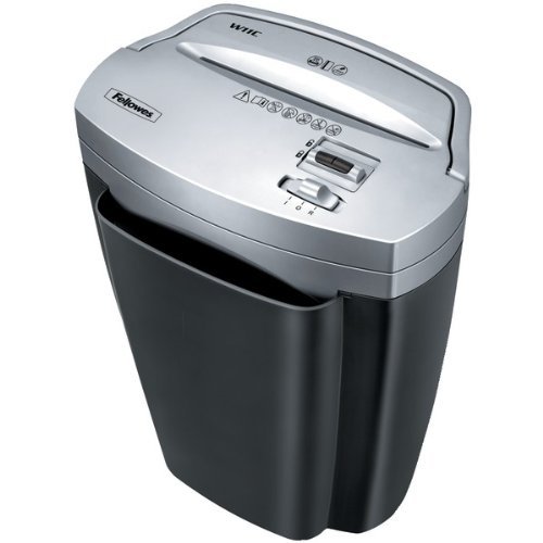 New FELLOWES 3103201 W11C Powershred 11-Sheet Cross-Cut Shredder