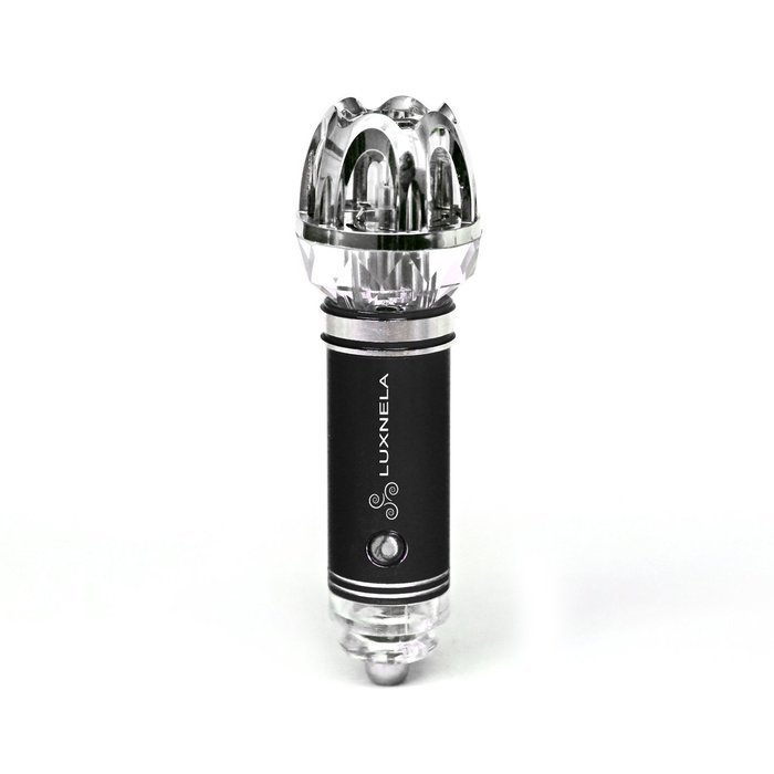 Top Quality Car Air Purifier / Ionizer by Luxnela. Removes Bad Odors, Smoke, Cigarette Smoke, Pollen, Dust (Black) N6