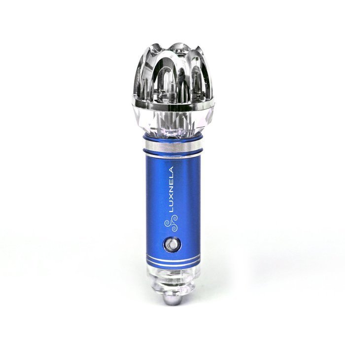 Top Quality Car Air Purifier / Ionizer by Luxnela. Removes Bad Odors, Smoke, Cigarette Smoke, Pollen, Dust (Black) N7