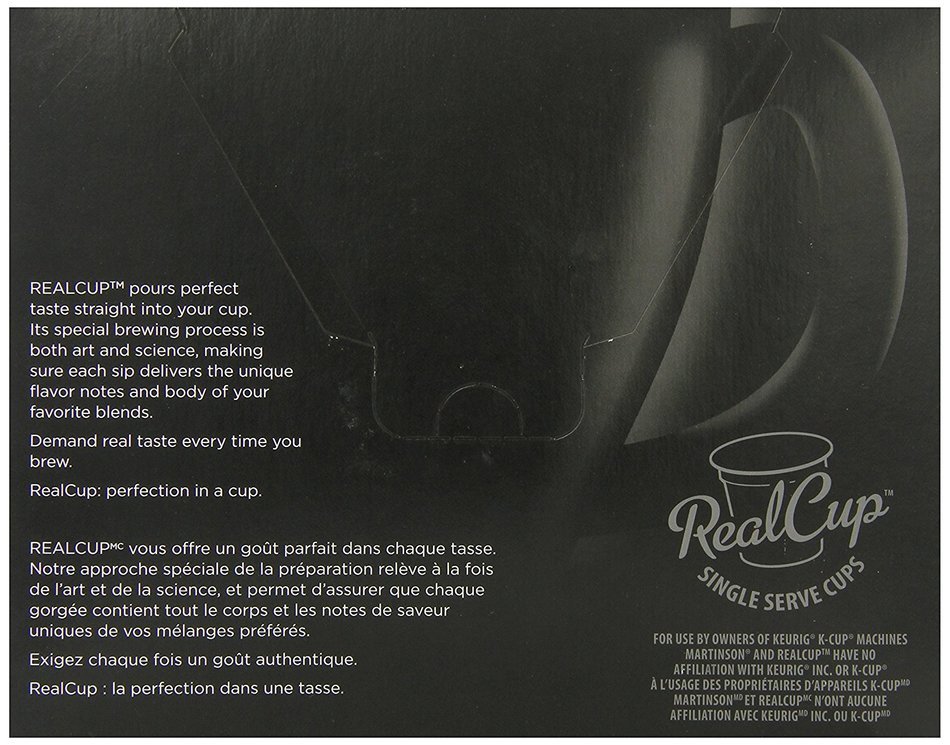 Martinson Coffee, Hazelnut Vanilla Decaf, 24 Single Serve RealCups N36