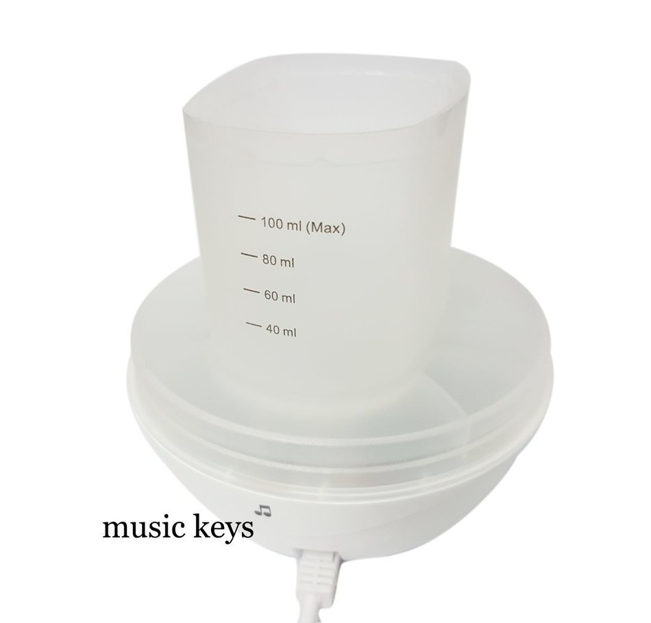 Aroma Diffusers,Benry Aromatherapy Essential Oil Diffuser 100ml Ultrasonic Cool Mist Humidifier with music features... N11
