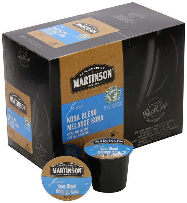 Martinson Coffee, Hazelnut Vanilla Decaf, 24 Single Serve RealCups N37
