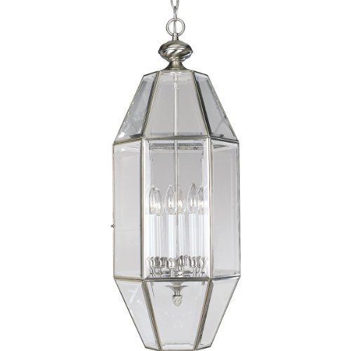 Progress Lighting P3779-09 6-Sided Foyer Fixture, Brushed Nickel by Progress Lighting