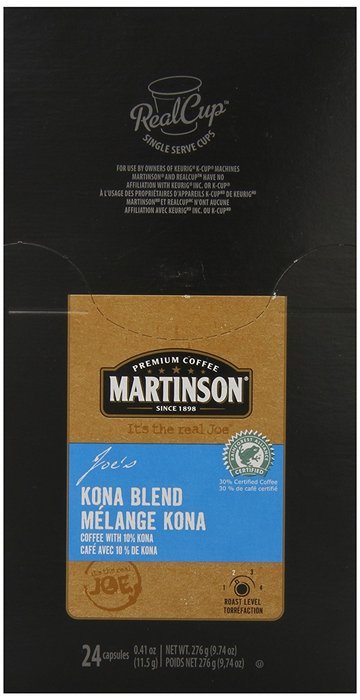 Martinson Coffee, Hazelnut Vanilla Decaf, 24 Single Serve RealCups N38