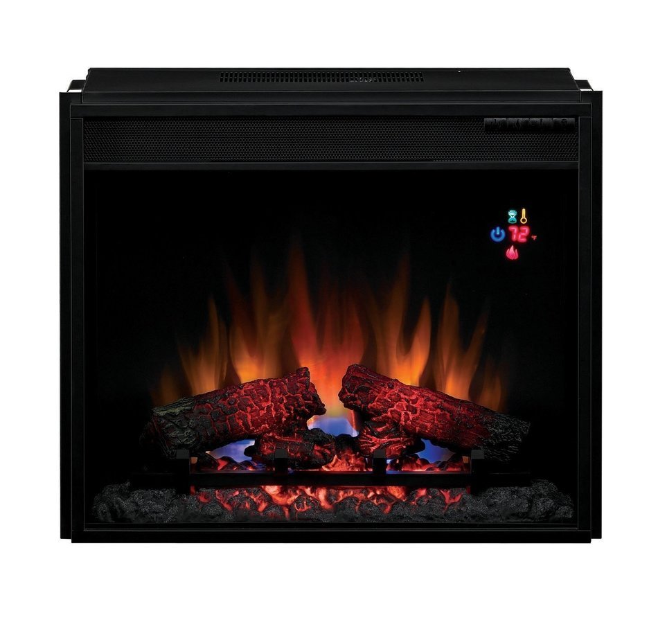 Classic Flame 23EF023GRA INSERT ONLY. Fixed Front 23" Insert w/Backlit Display, with Remote N2