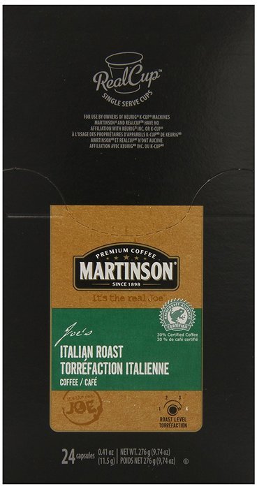 Martinson Coffee, Hazelnut Vanilla Decaf, 24 Single Serve RealCups N44
