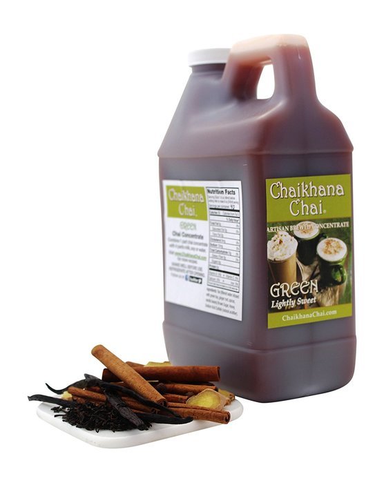 Organic Black Tea, Spicy Masala Chai Concentrate - 1/2 Gallon N11