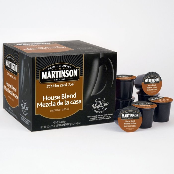Martinson Coffee, Hazelnut Vanilla Decaf, 24 Single Serve RealCups N48