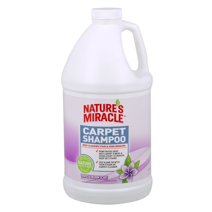 Nature's Miracle Deep Cleaning Pet Stain and Odor Carpet Shampoo 64oz (1/2 Gallon)