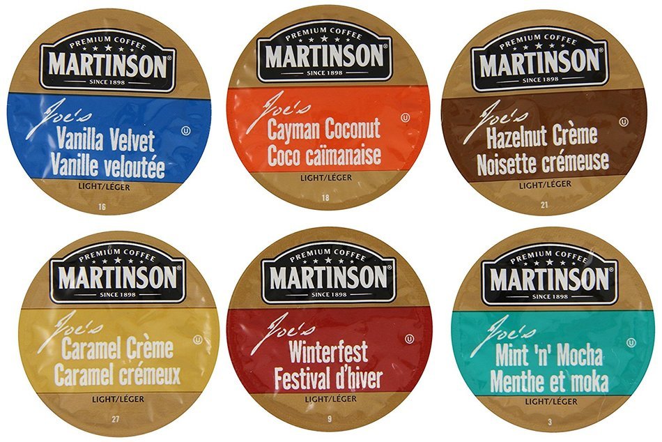 Martinson Coffee, Hazelnut Vanilla Decaf, 24 Single Serve RealCups N55
