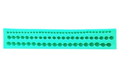 Ehdching 1pcs Pearl Shape Fondant Silicone Cake Sugarcraft Mold N2