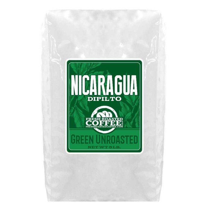 Green Unroasted Coffee, 5 Lb. Bag, Fresh Roasted Coffee LLC. (Colombian Supremo) N8