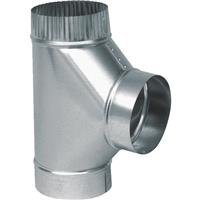 4 Inches 26Ga Galv Tee Gv0883-A -2Pk