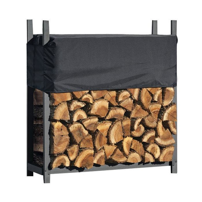 ShelterLogic Rectangle Firewood Rack with Cover N2